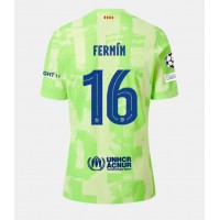 Camisa de time de futebol Barcelona Fermin Lopez #16 Replicas 3º Equipamento 2024-25 Manga Curta